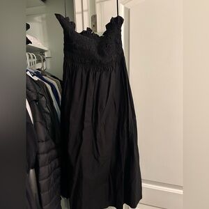 Elegant Black Women's sleeveless Dress